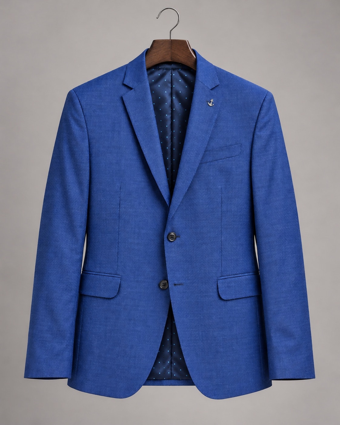 Ambo sport azul - Marina: saco en percha